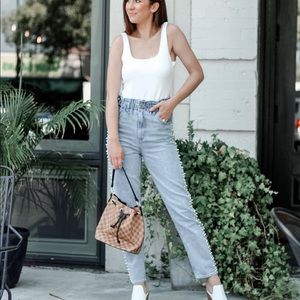 F21 Pearl Boyfriend Jean
